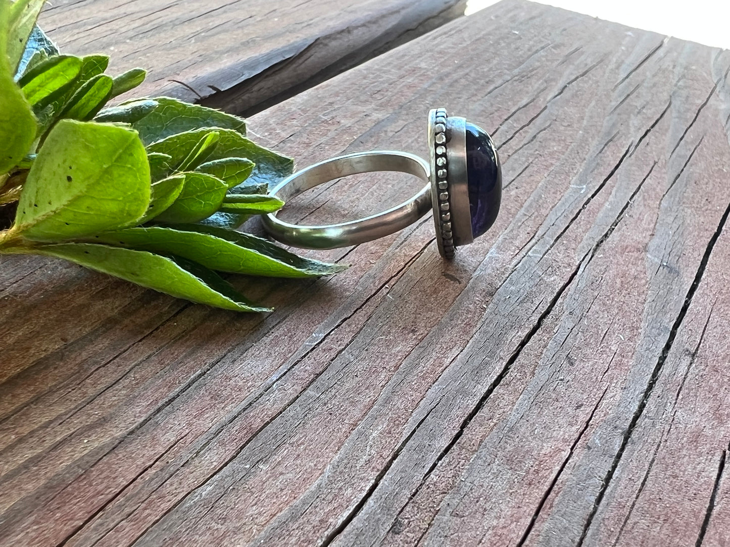 Sterling Silver and Amethyst Ring