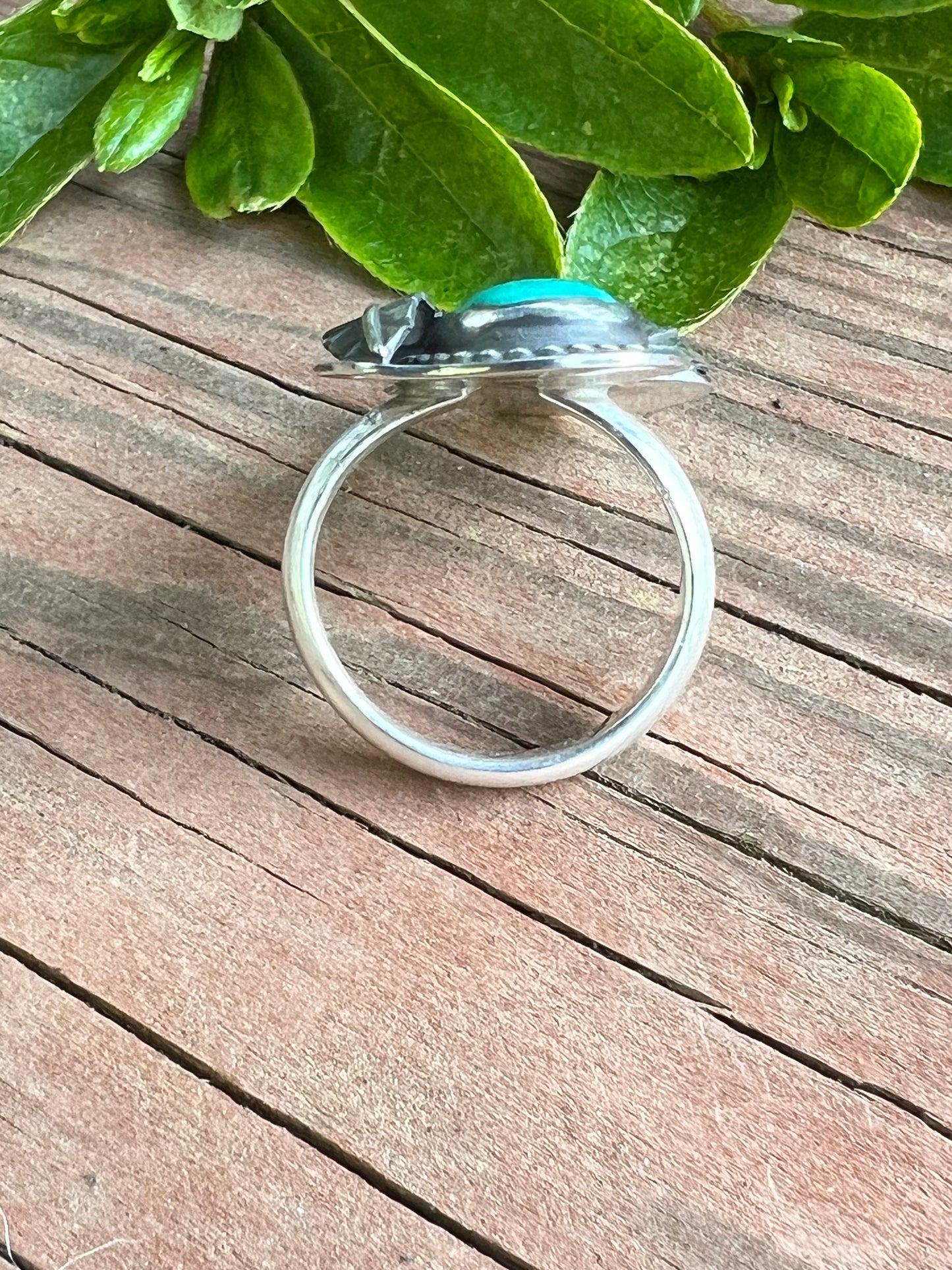 Sterling Silver and Turquoise Ring