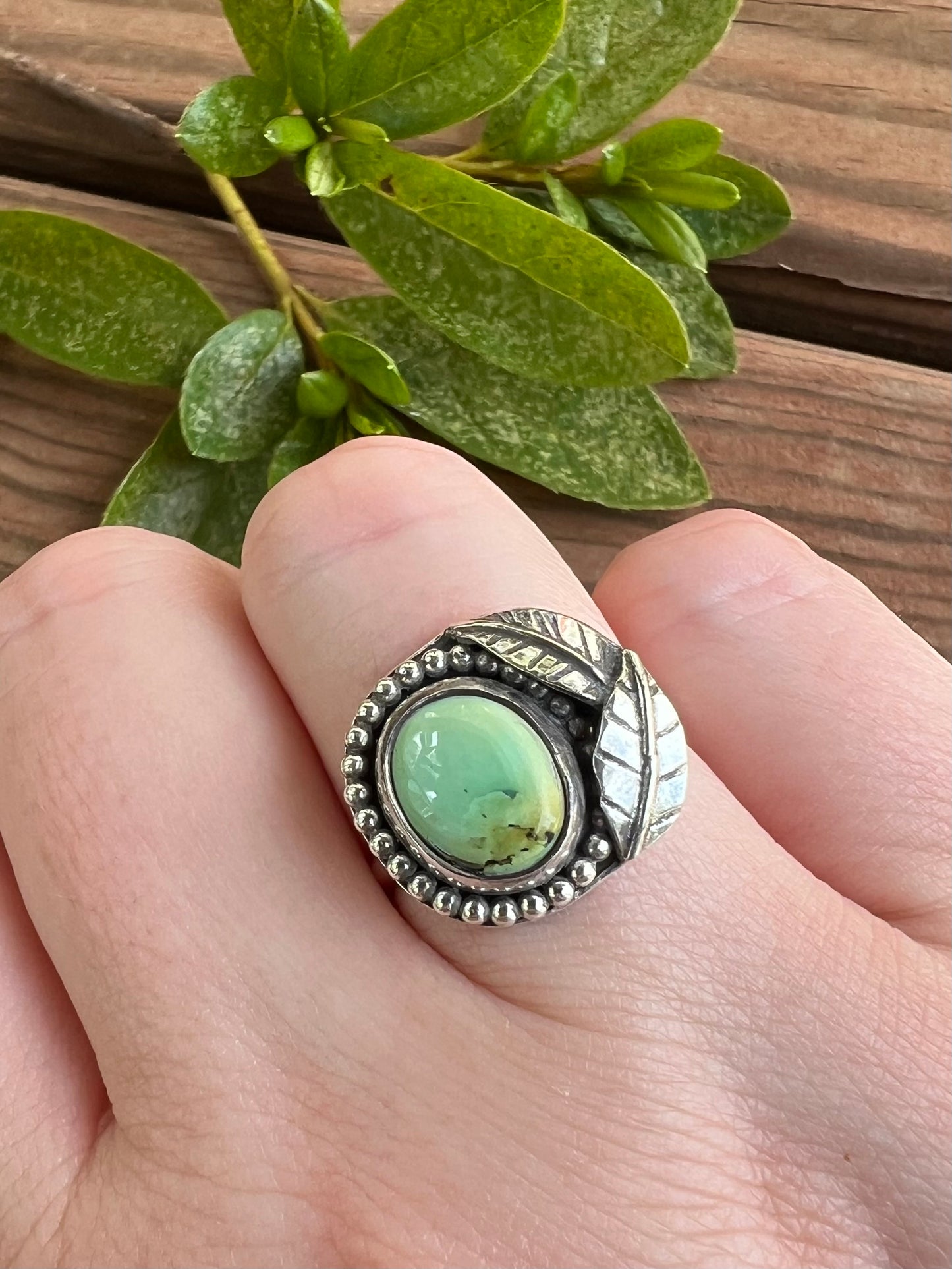 Sterling Silver and Turquoise Ring