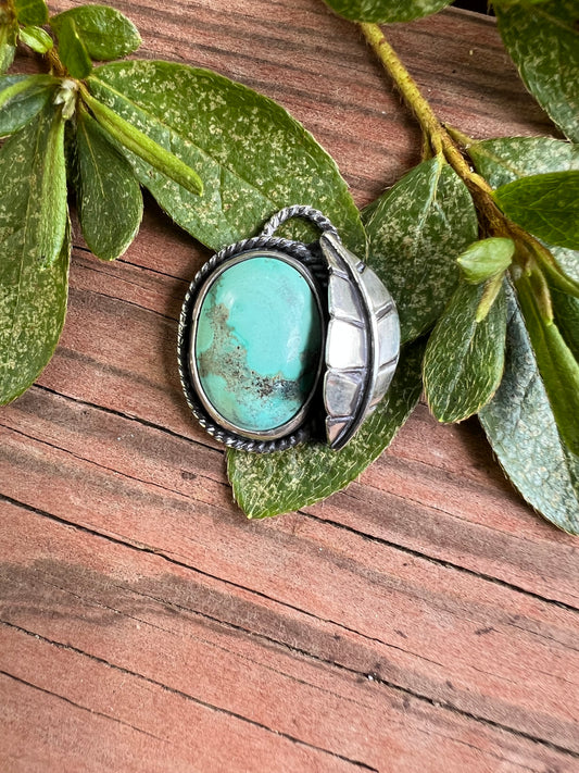 Sterling Silver and Turquoise Pendant