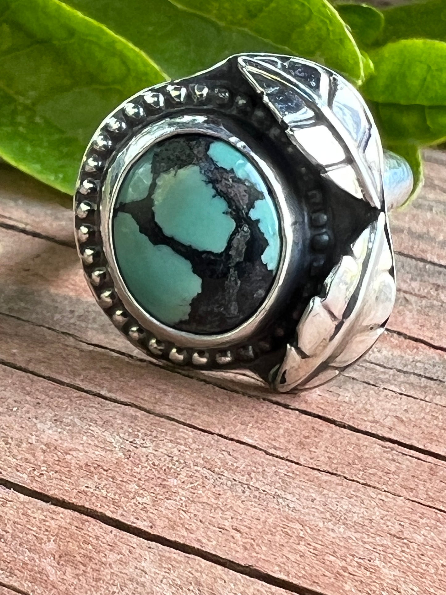 Sterling Silver and Turquoise Ring