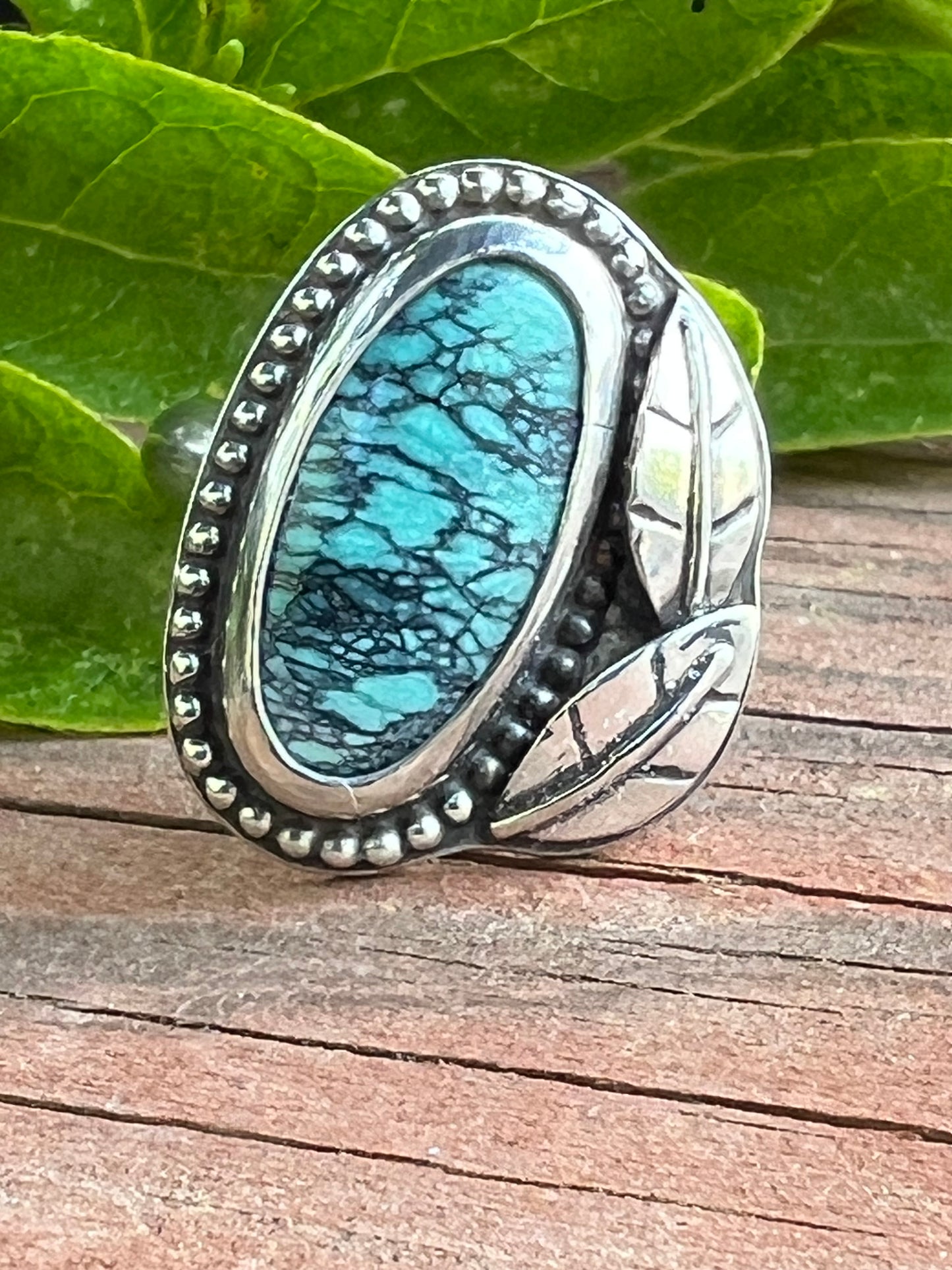 Sterling Silver and Turquoise Ring