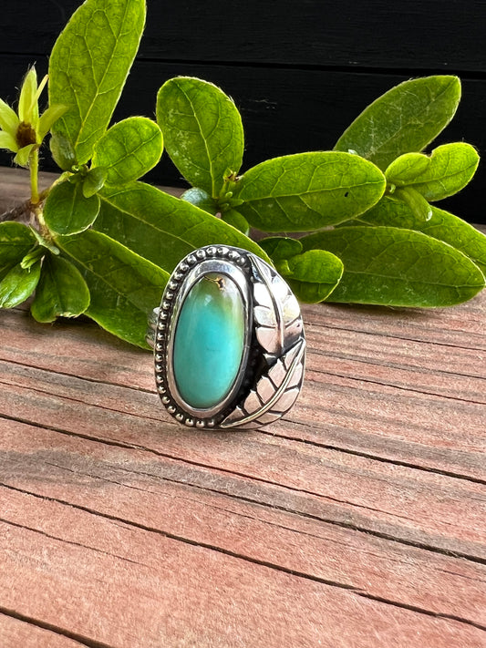 Sterling Silver and Turquoise Ring