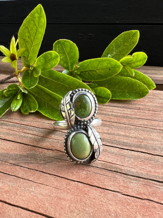 Sterling Silver and Turquoise Ring