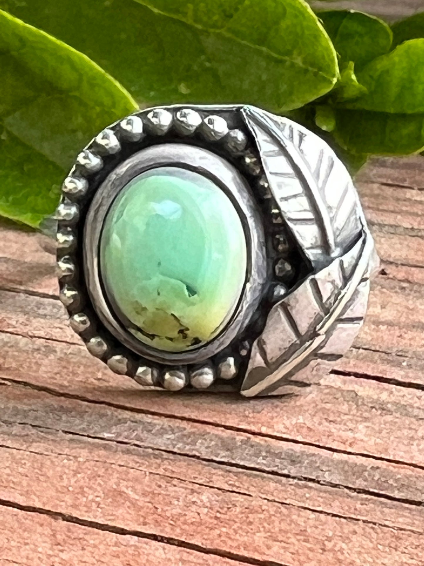 Sterling Silver and Turquoise Ring