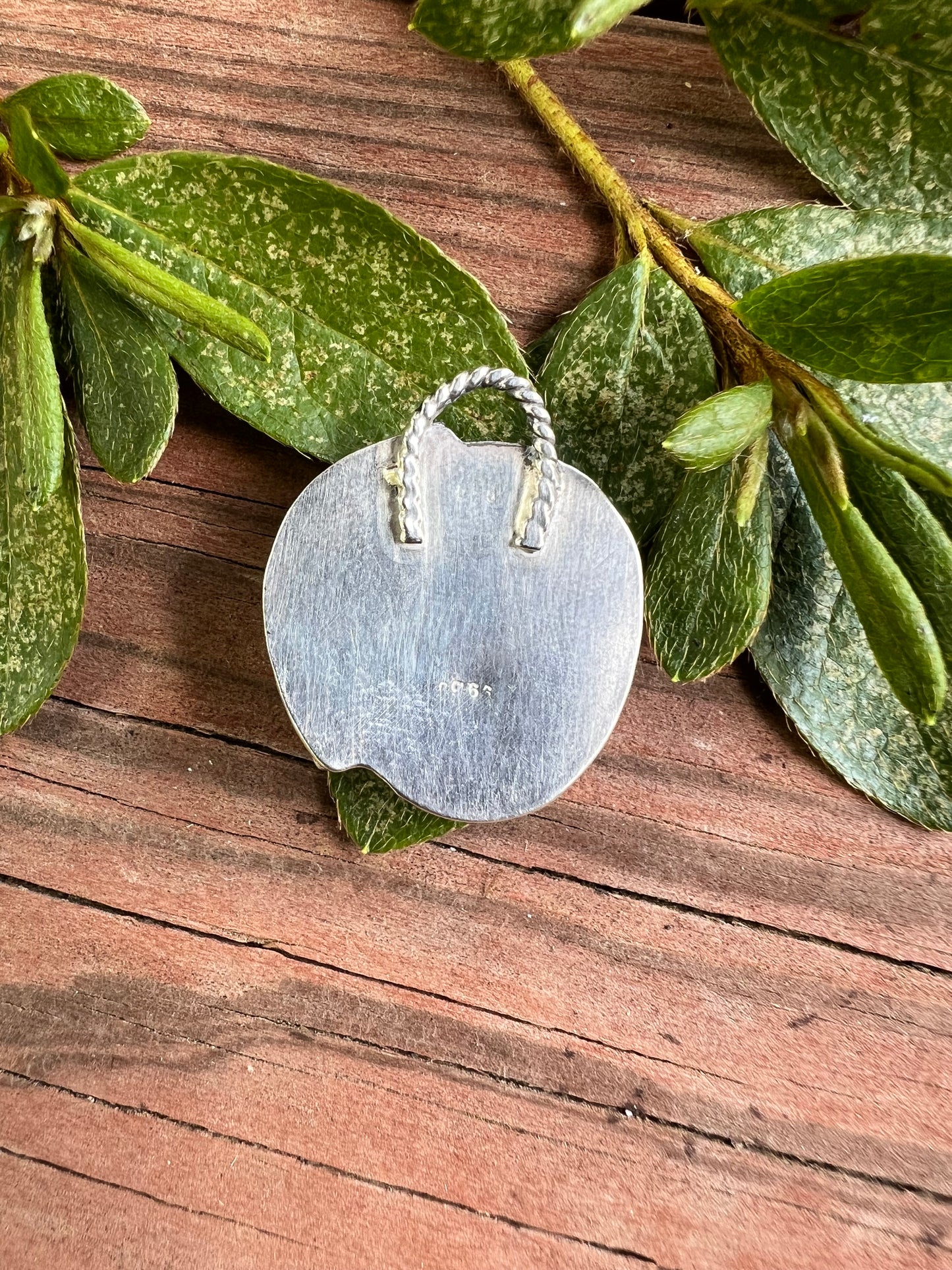 Sterling Silver and Turquoise Pendant