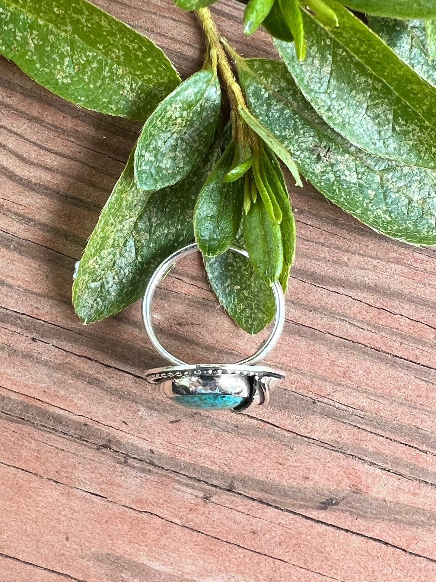 Sterling Silver and Turquoise Ring