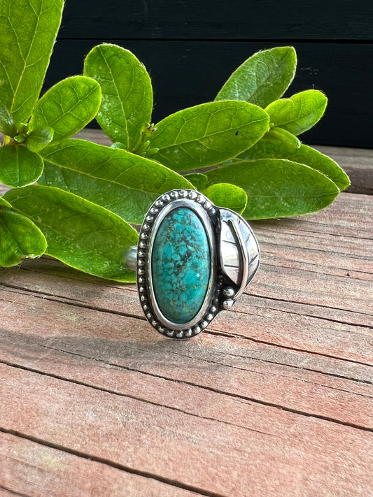 Sterling Silver and Turquoise Ring
