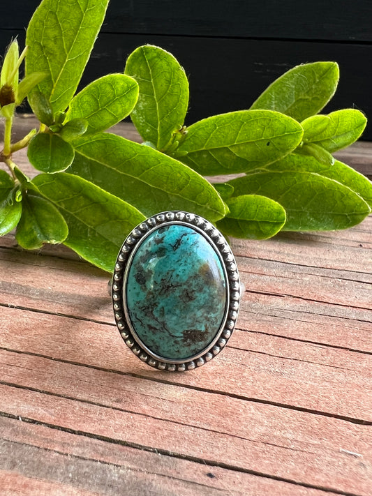 Sterling Silver and Turquoise Ring