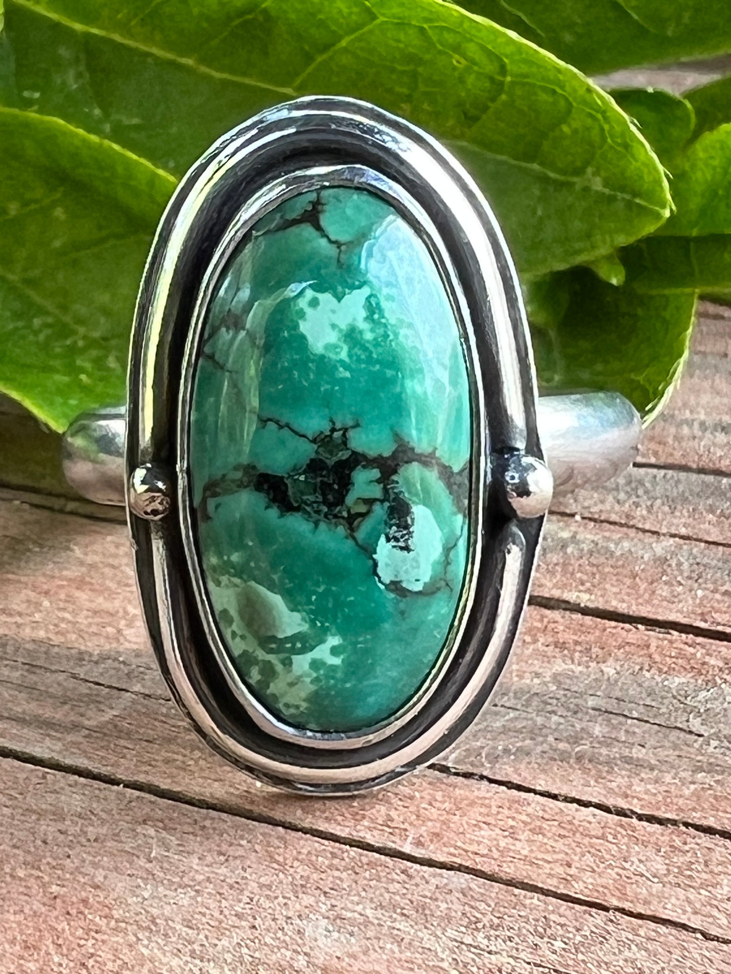 Sterling Silver and Turquoise Ring