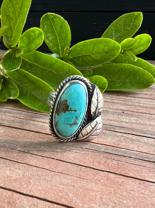 Sterling Silver and Turquoise Ring