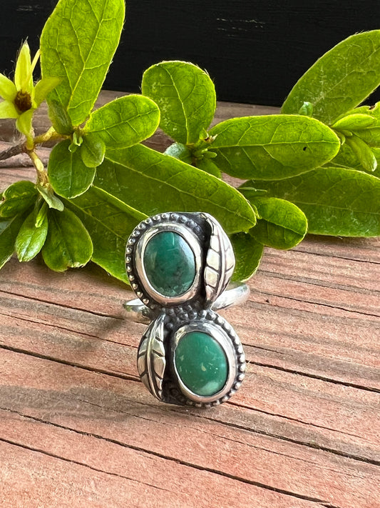 Sterling Silver and Turquoise Ring