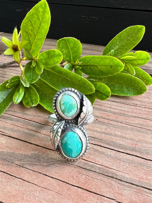 Sterling Silver and Turquoise Ring