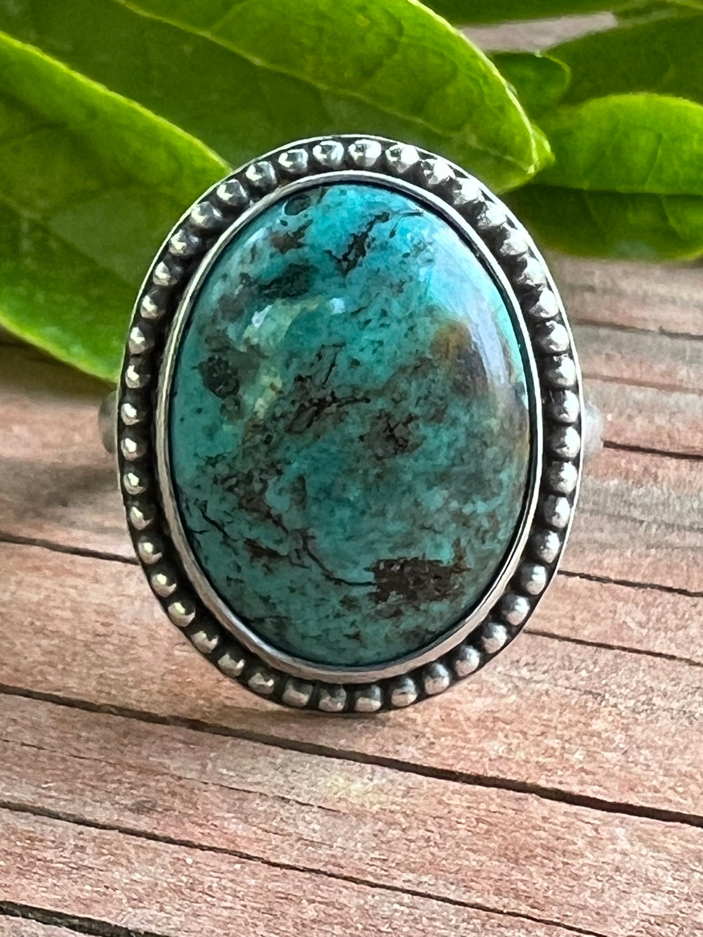 Sterling Silver and Turquoise Ring
