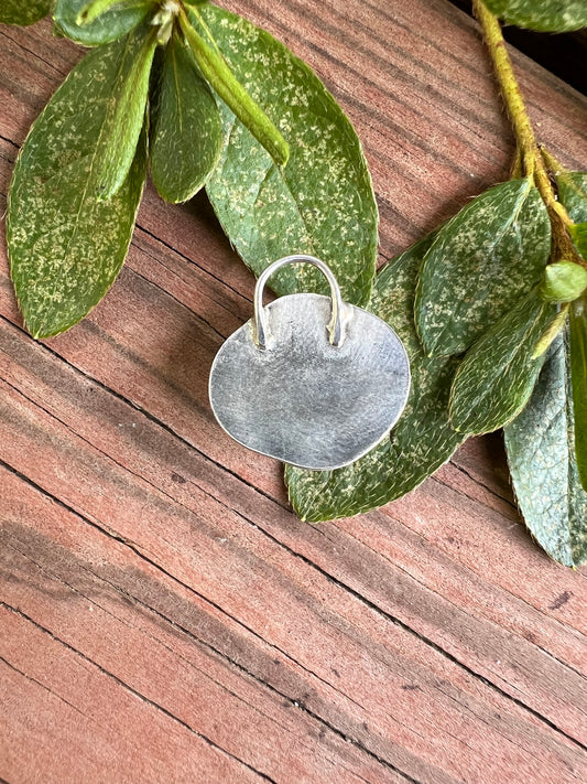 Sterling Silver and Amethyst Pendant
