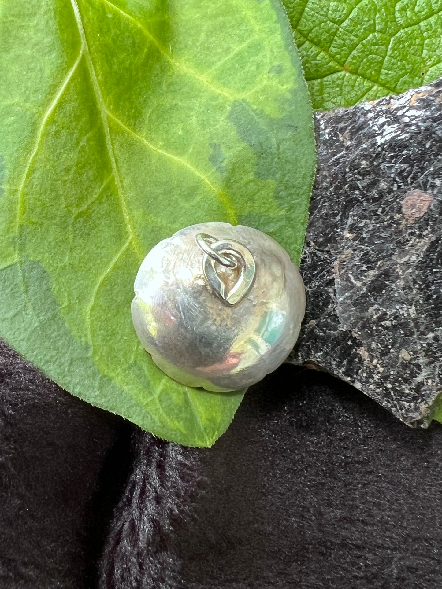 Sterling Silver Flower Pendant