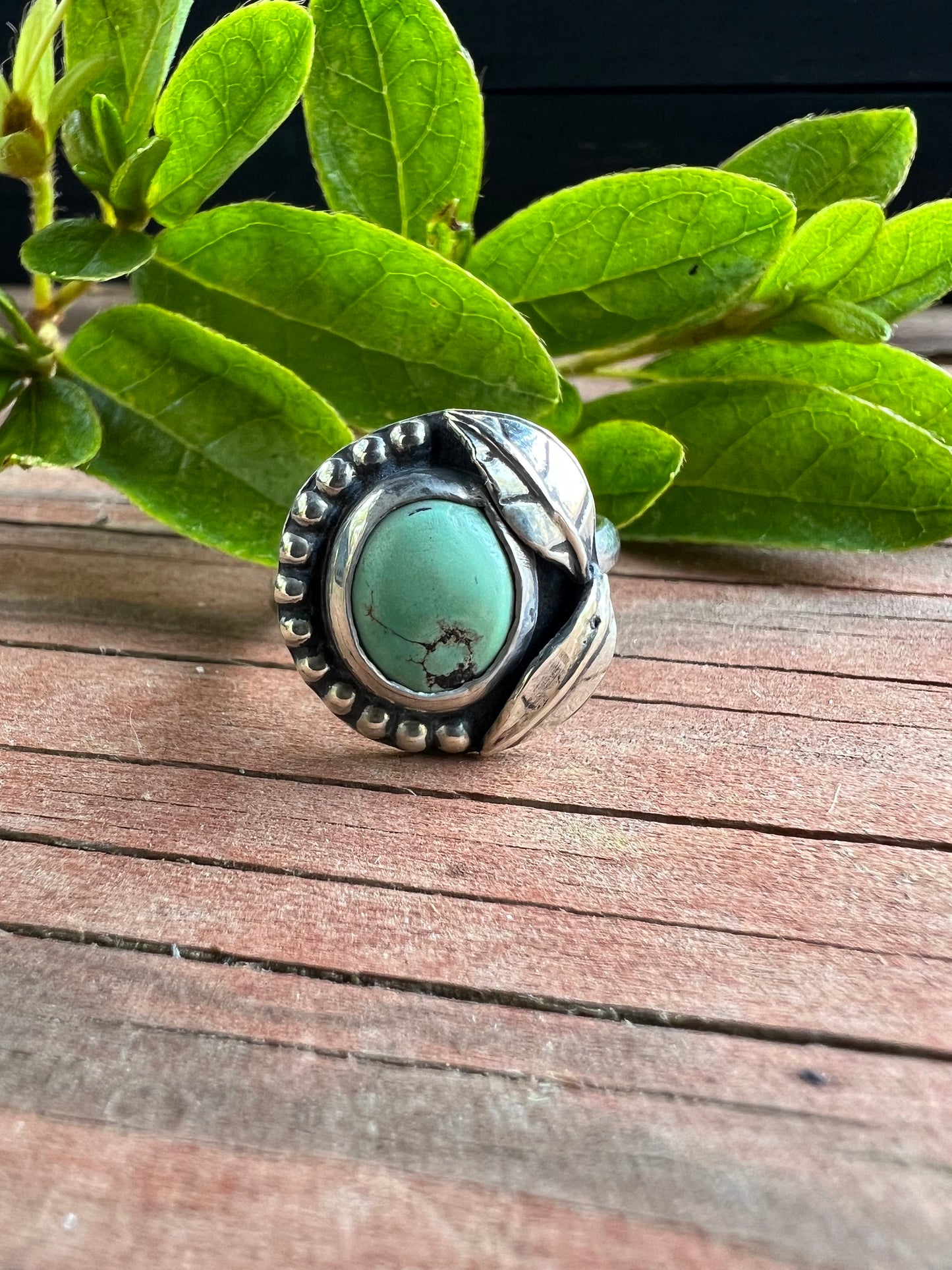 Sterling Silver and Turquoise Ring