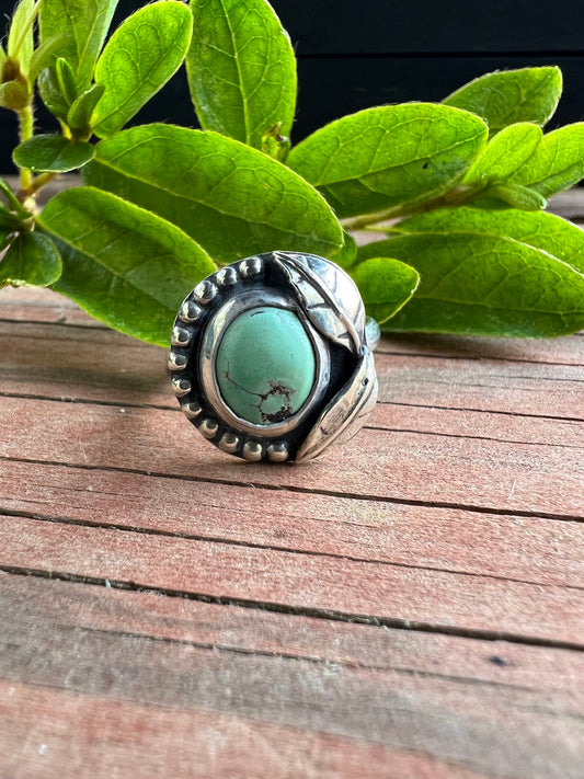 Sterling Silver and Turquoise Ring
