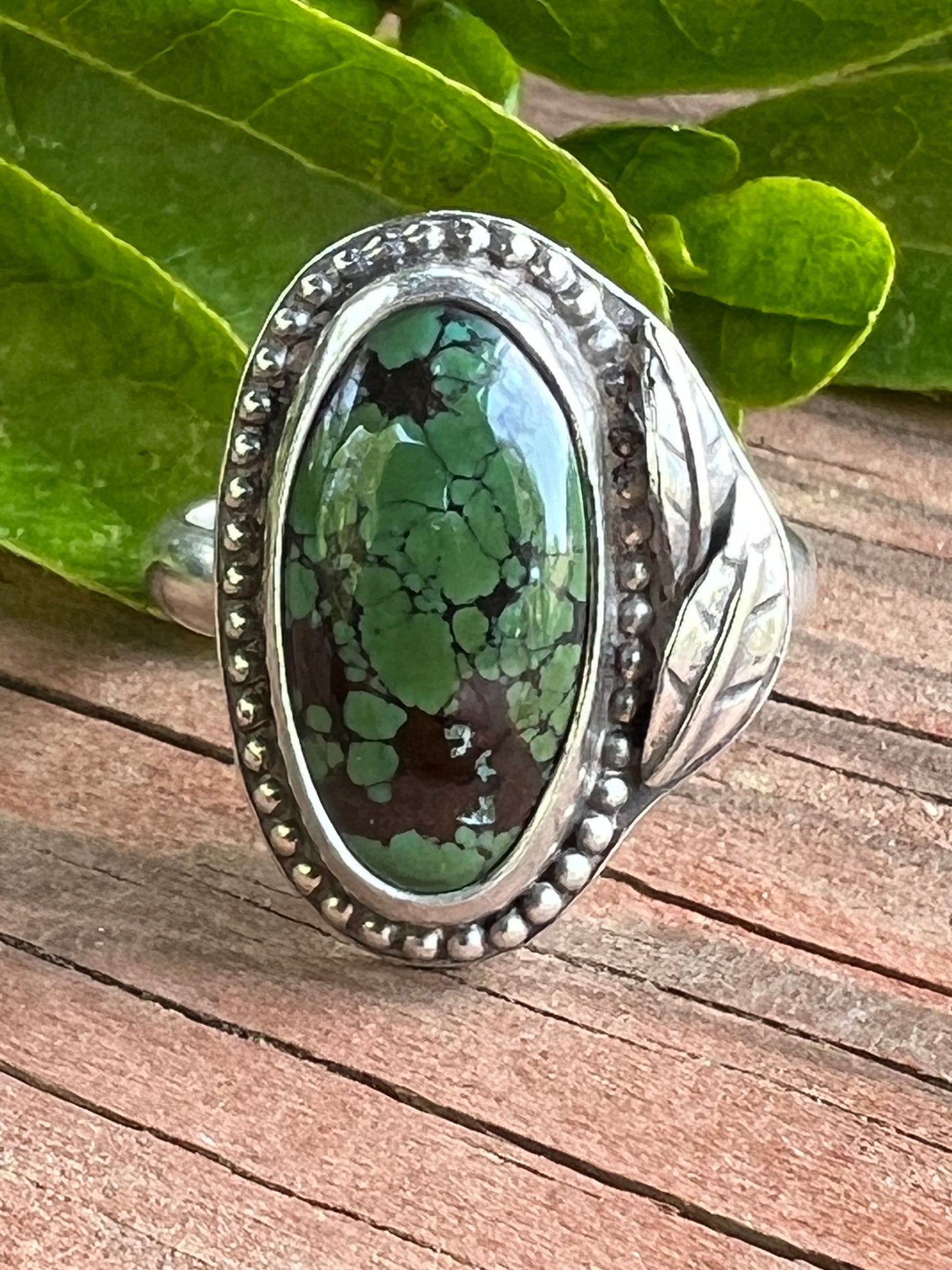 Sterling Silver and Turquoise Ring