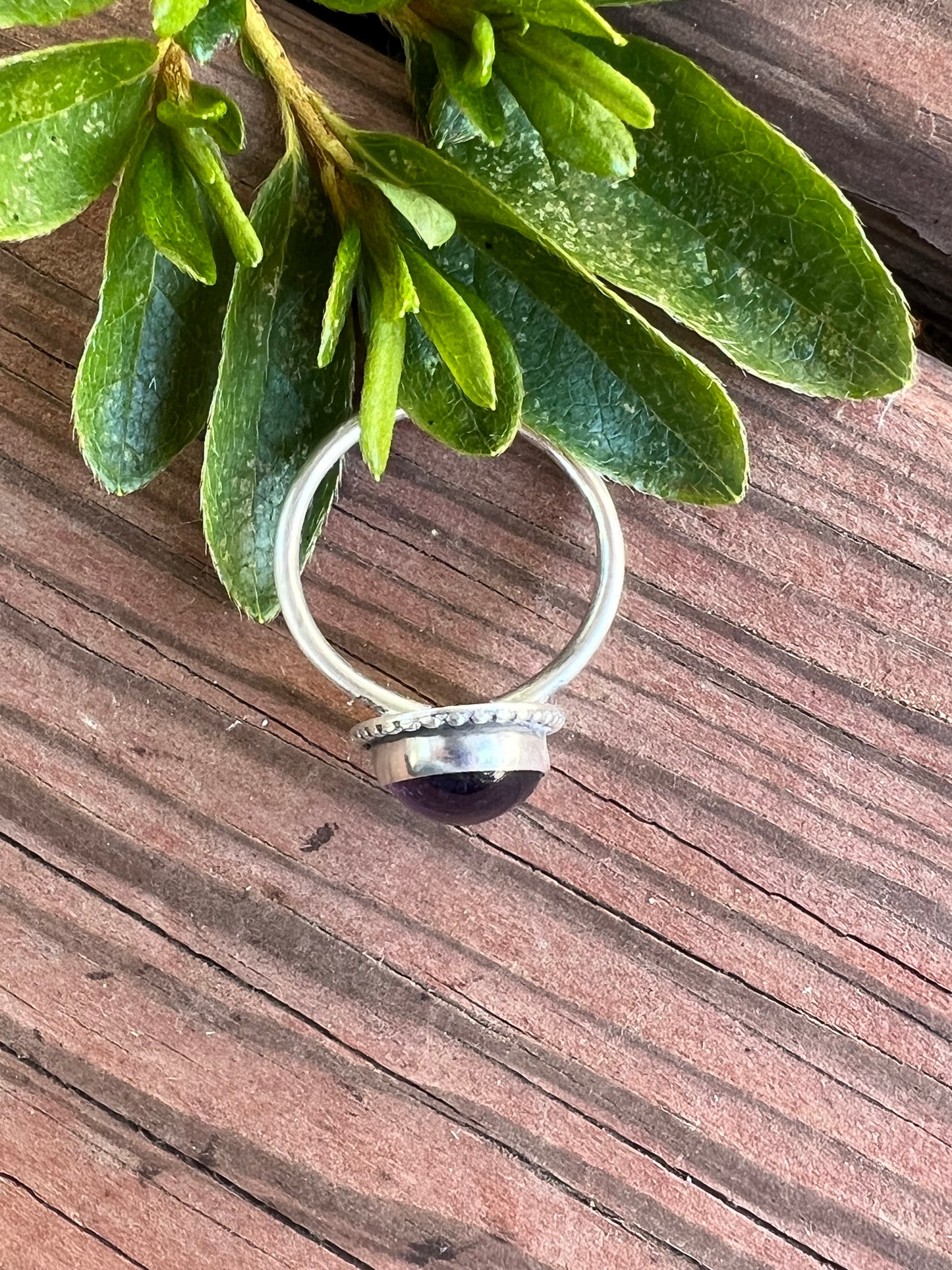 Sterling Silver and Amethyst Ring
