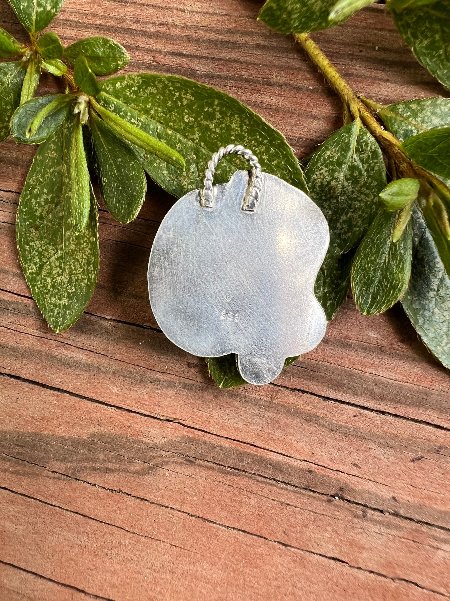 Sterling Silver and Turquoise Pendant