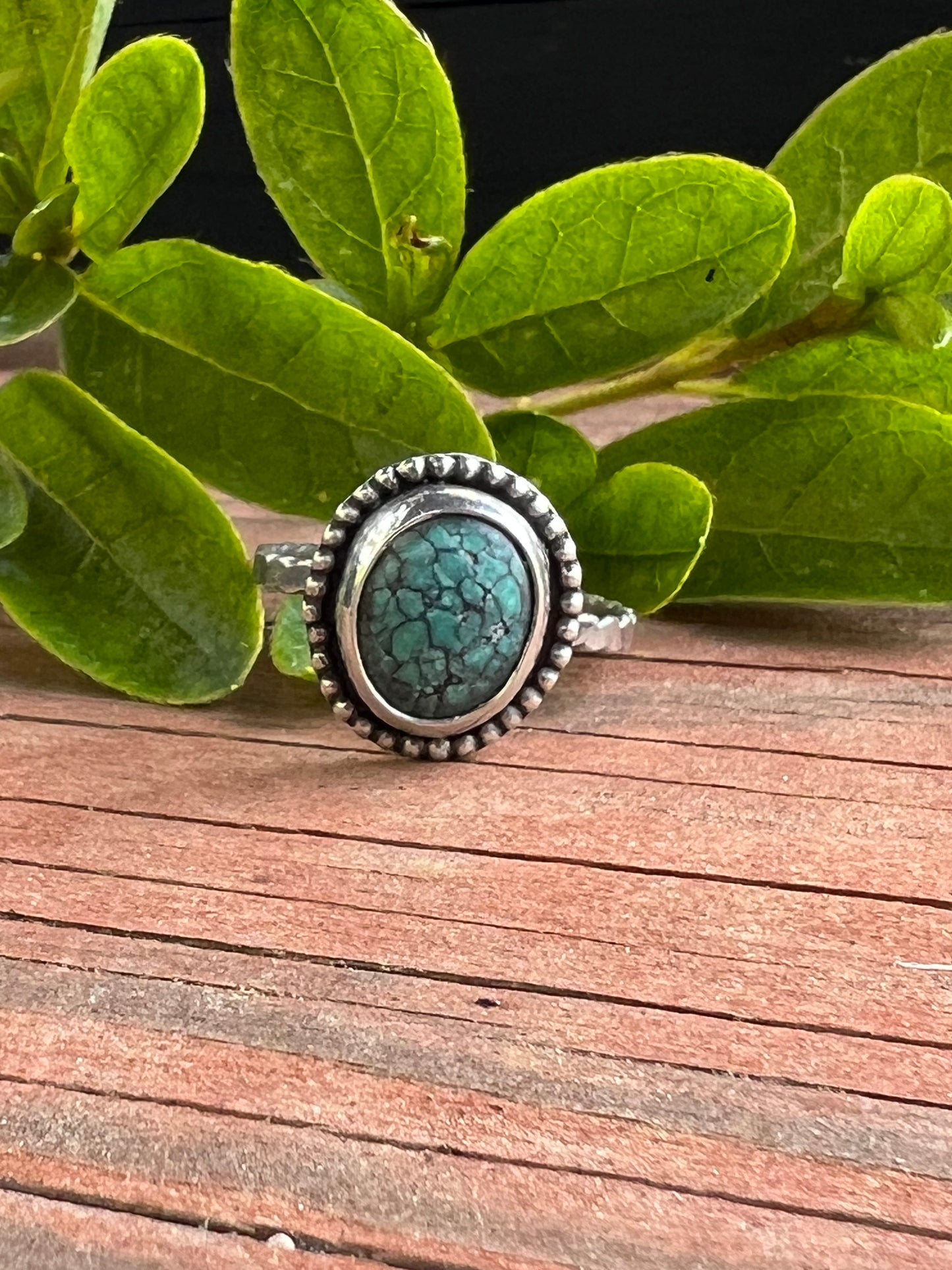 Sterling Silver and Turquoise Ring