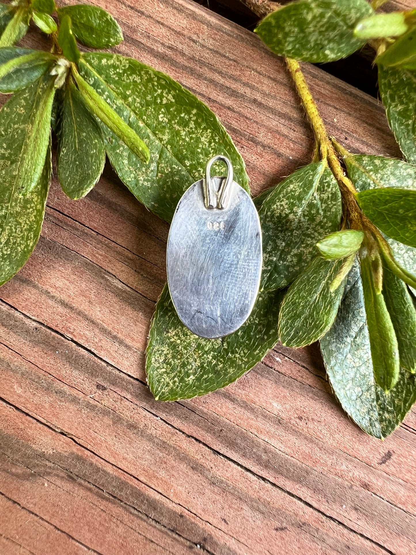 Sterling Silver and Turquoise Pendant