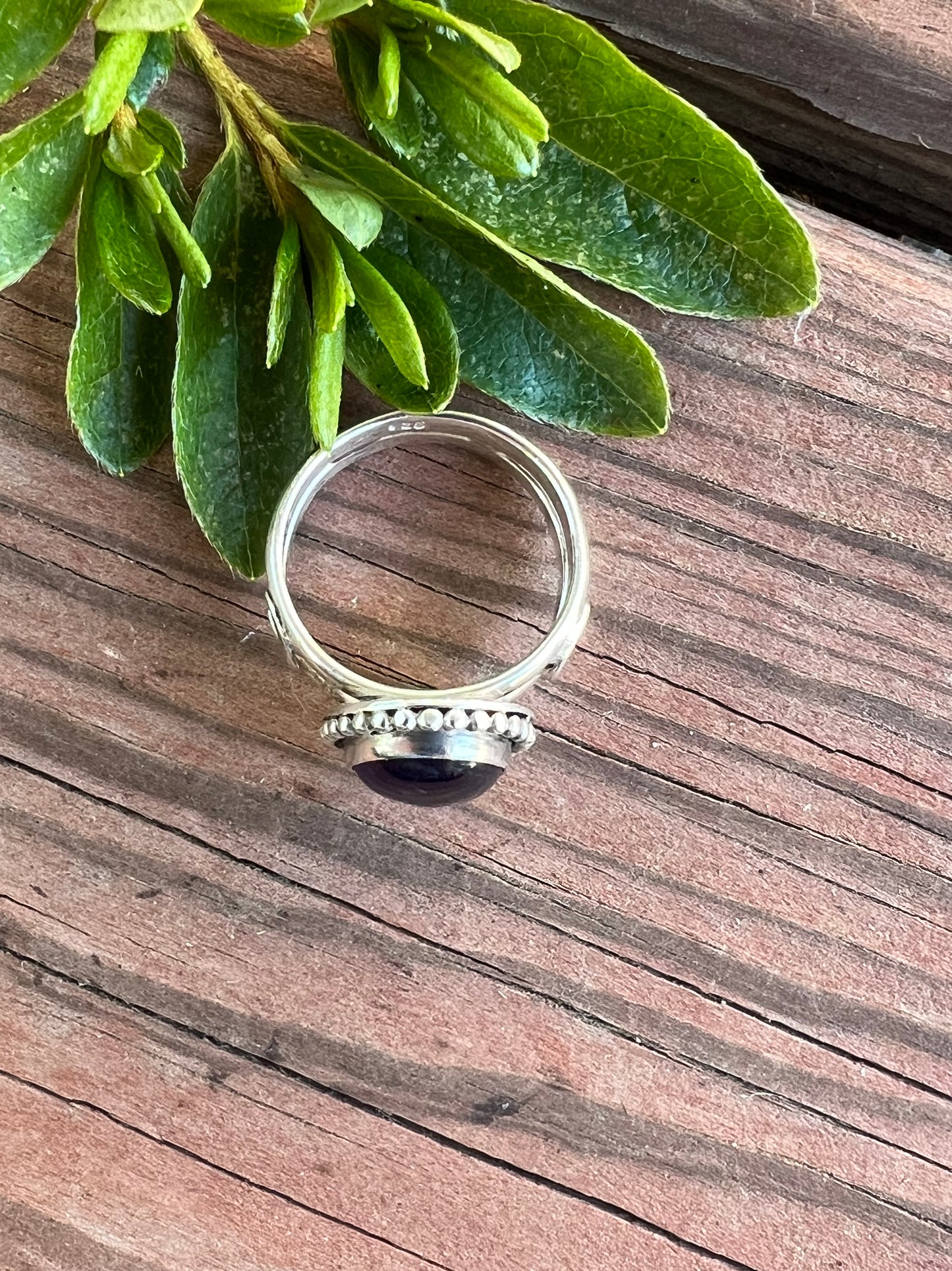 Sterling Silver and Amethyst Ring