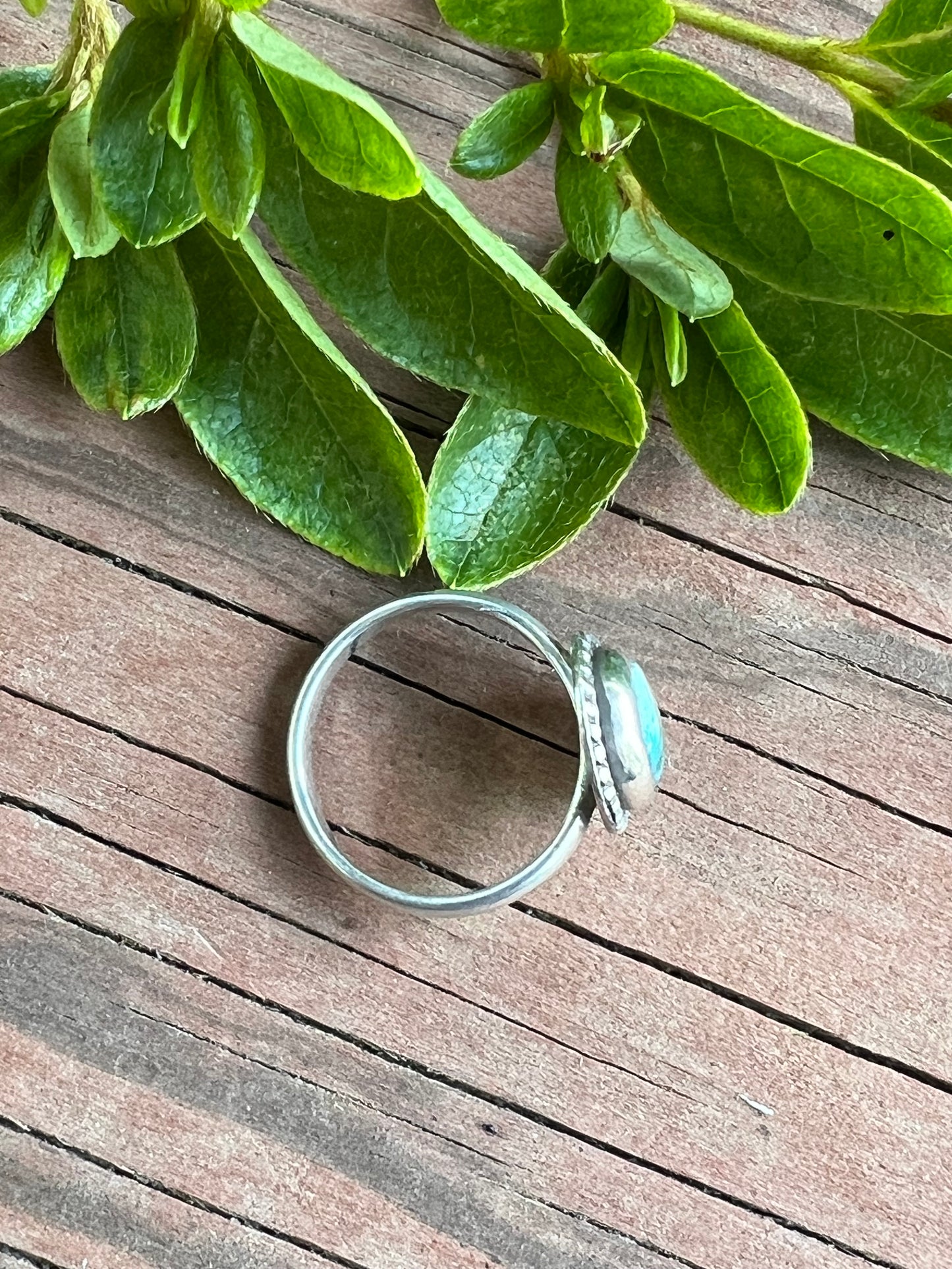 Sterling Silver and Turquoise Ring
