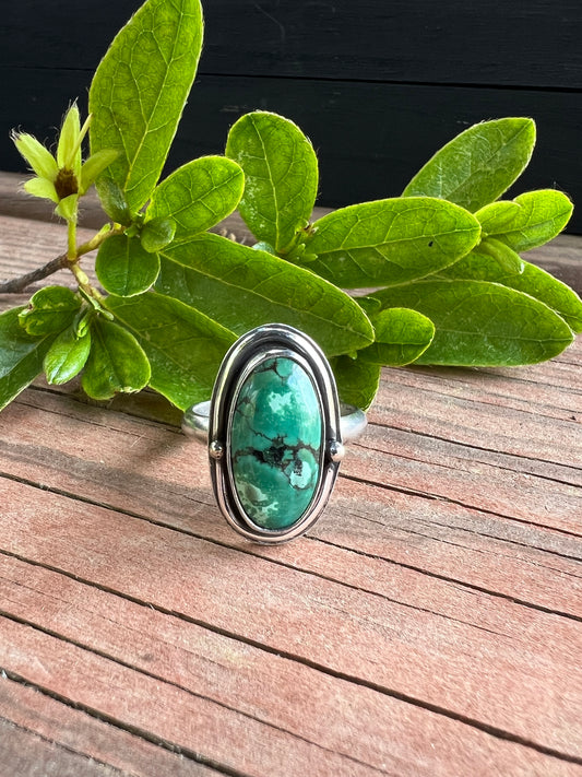 Sterling Silver and Turquoise Ring