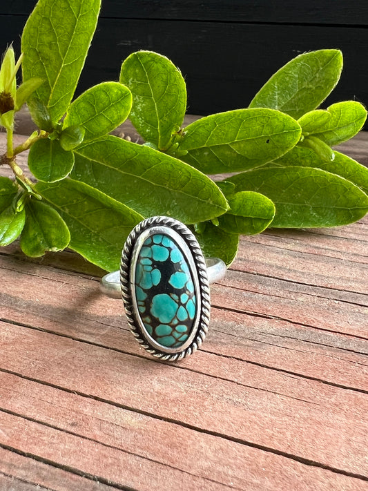 Sterling Silver and Turquoise Ring