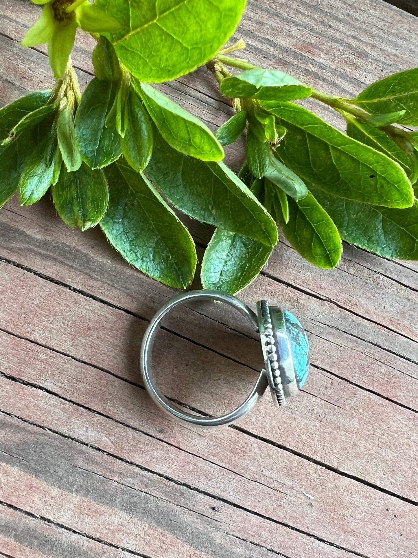 Sterling Silver and Turquoise Ring