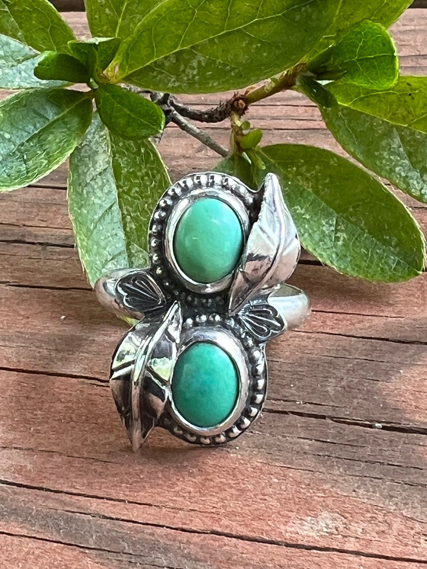 Sterling Silver and Turquoise Ring