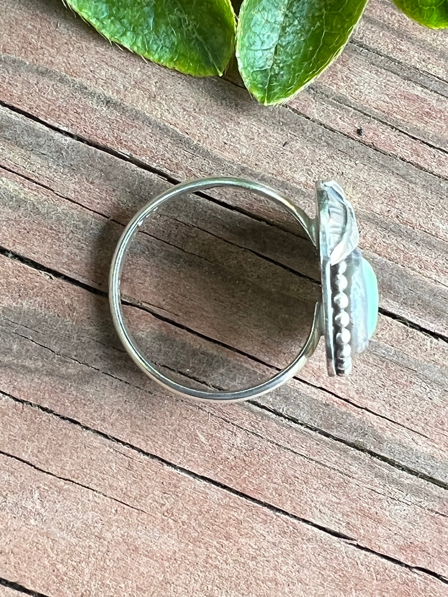 Sterling Silver and Turquoise Ring