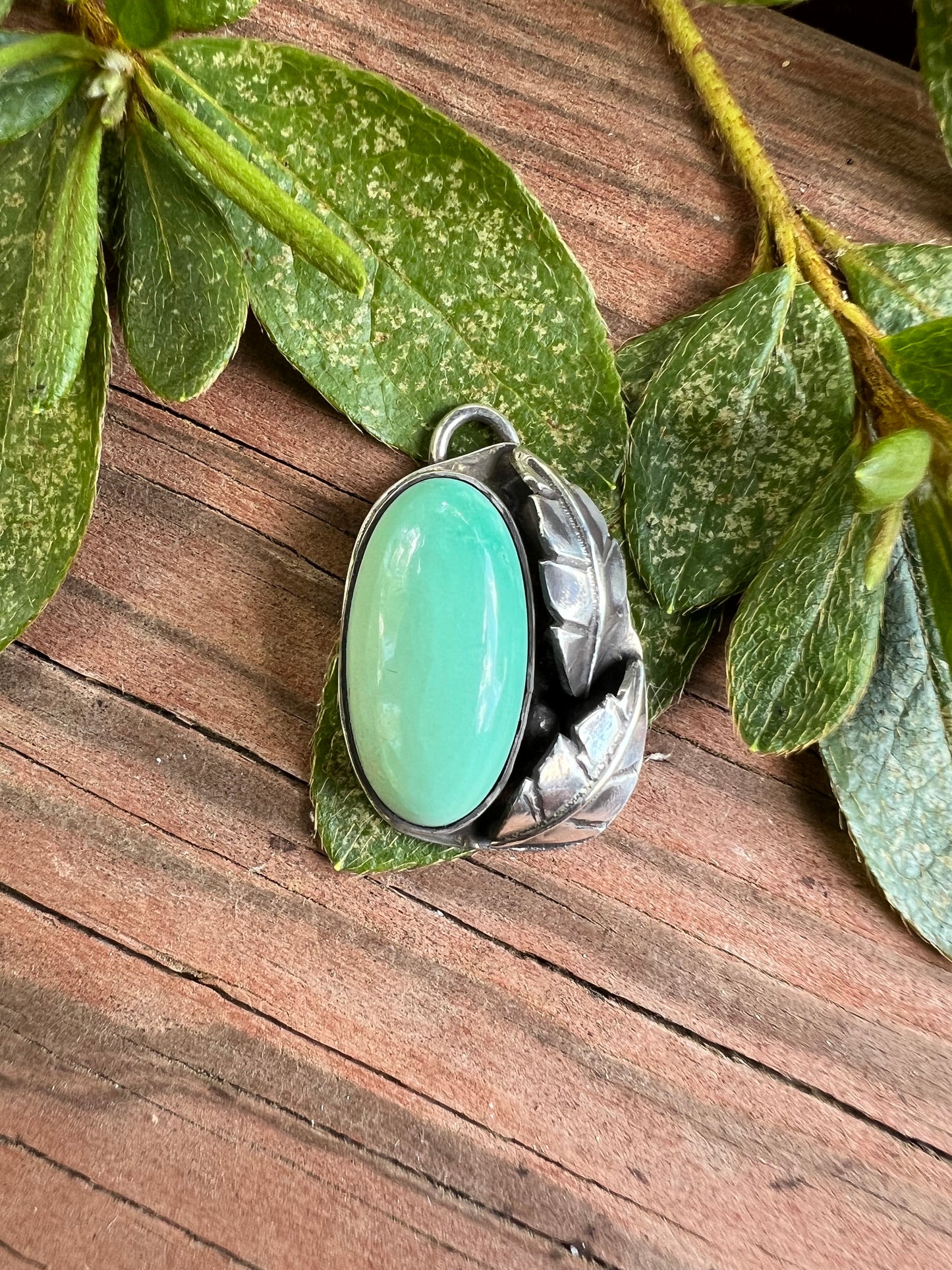 Sterling Silver and Turquoise Pendant