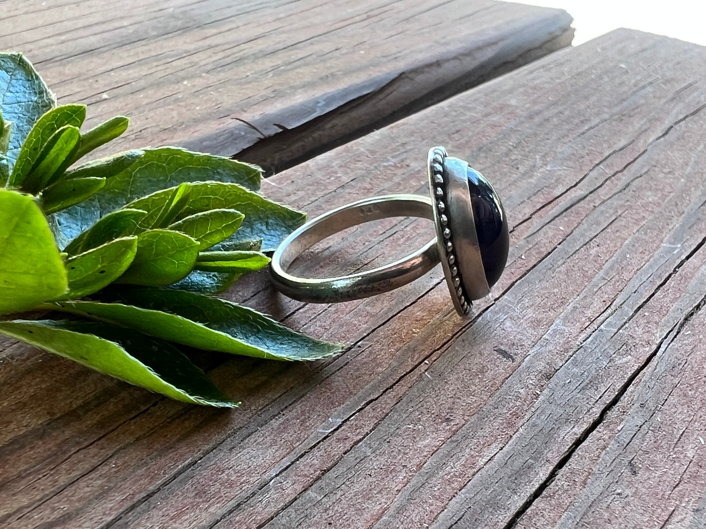 Sterling Silver and Amethyst Ring