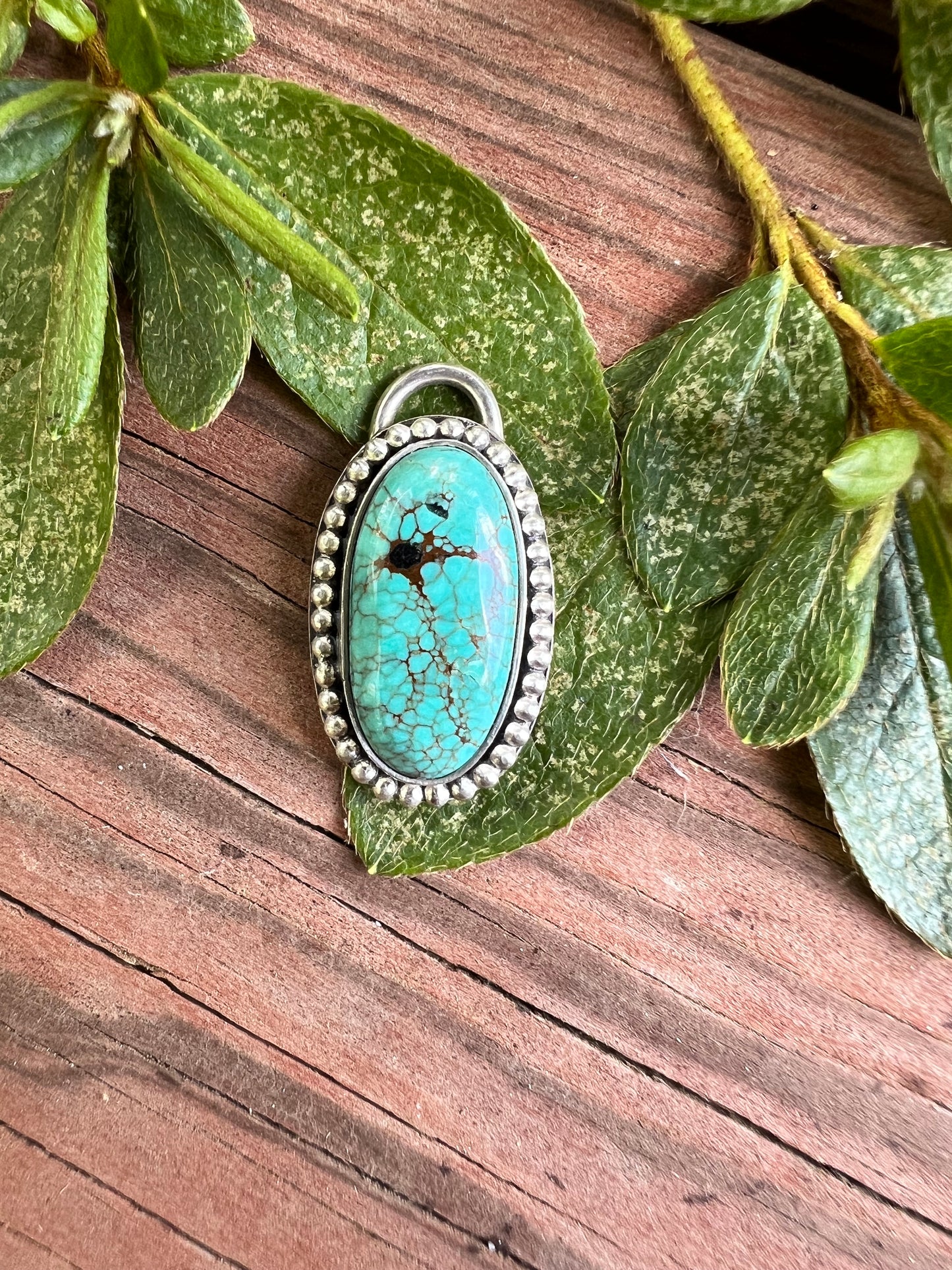 Sterling Silver and Turquoise Pendant