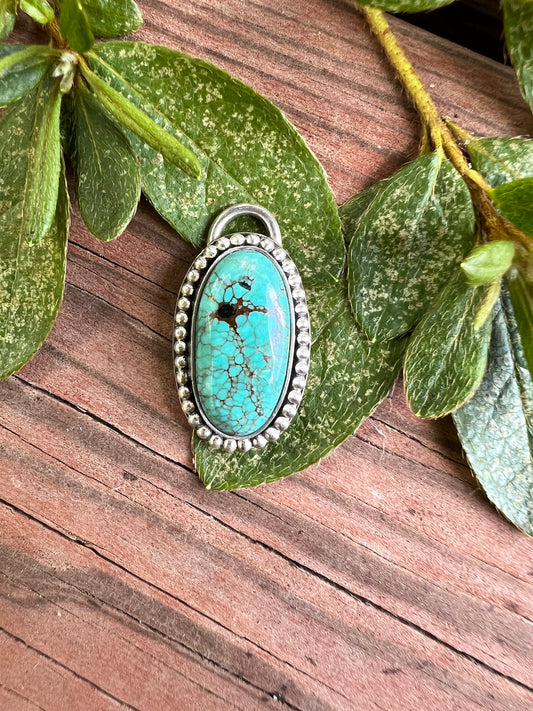 Sterling Silver and Turquoise Pendant