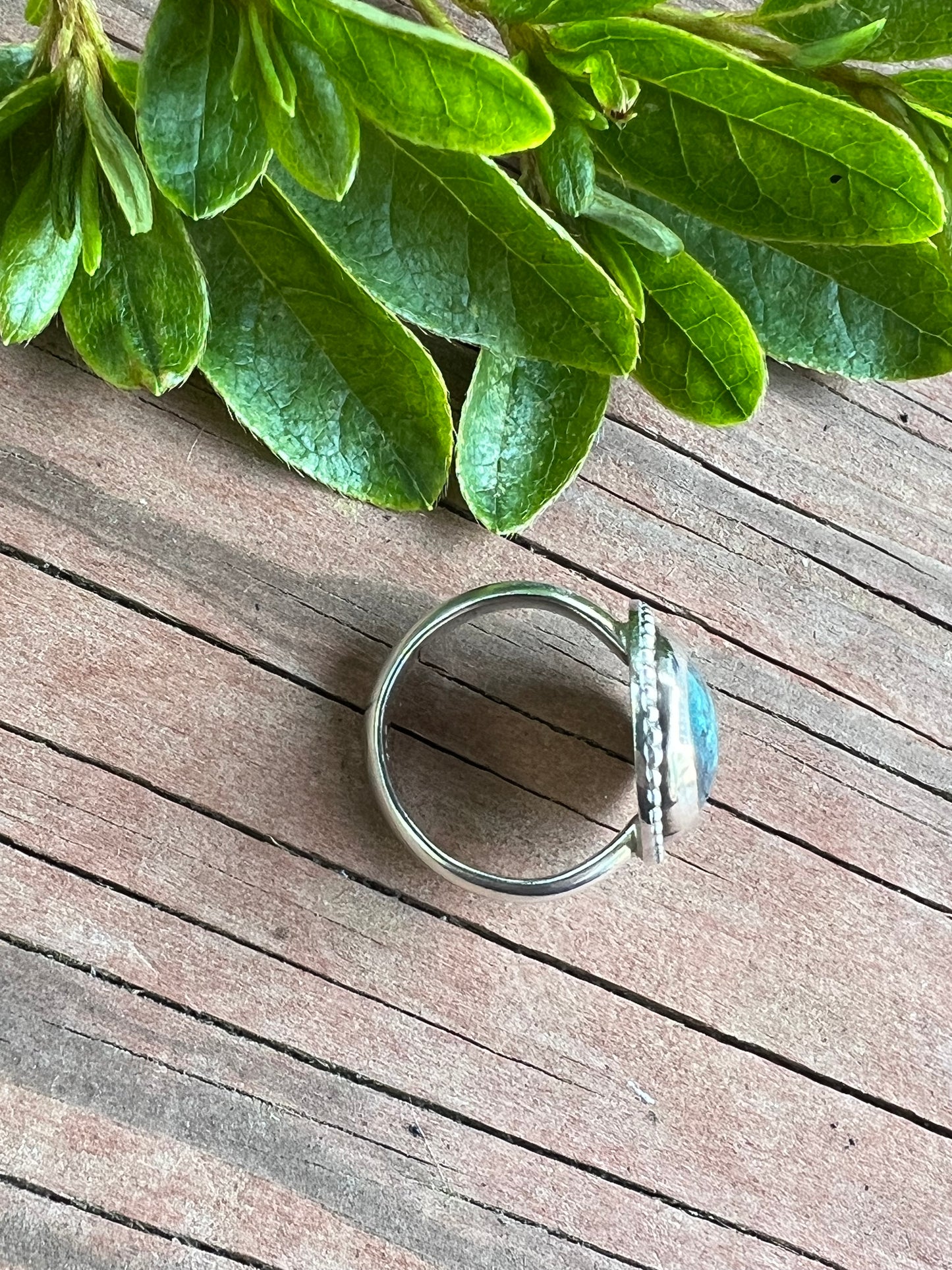 Sterling Silver and Turquoise Ring