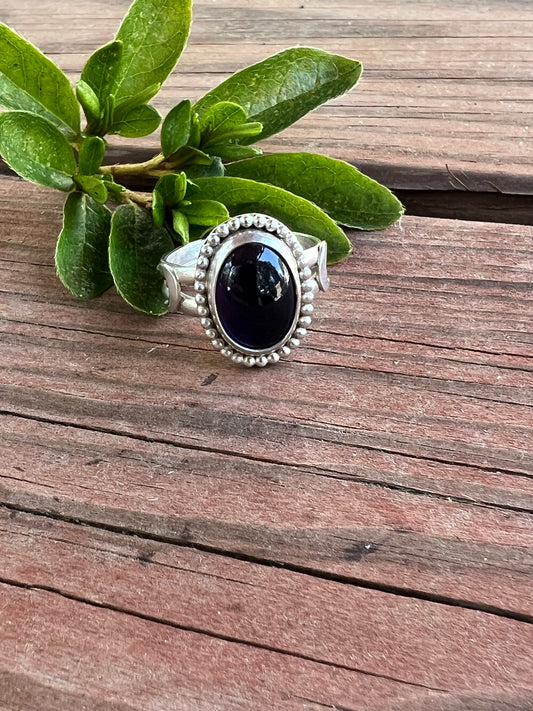Sterling Silver and Amethyst Ring