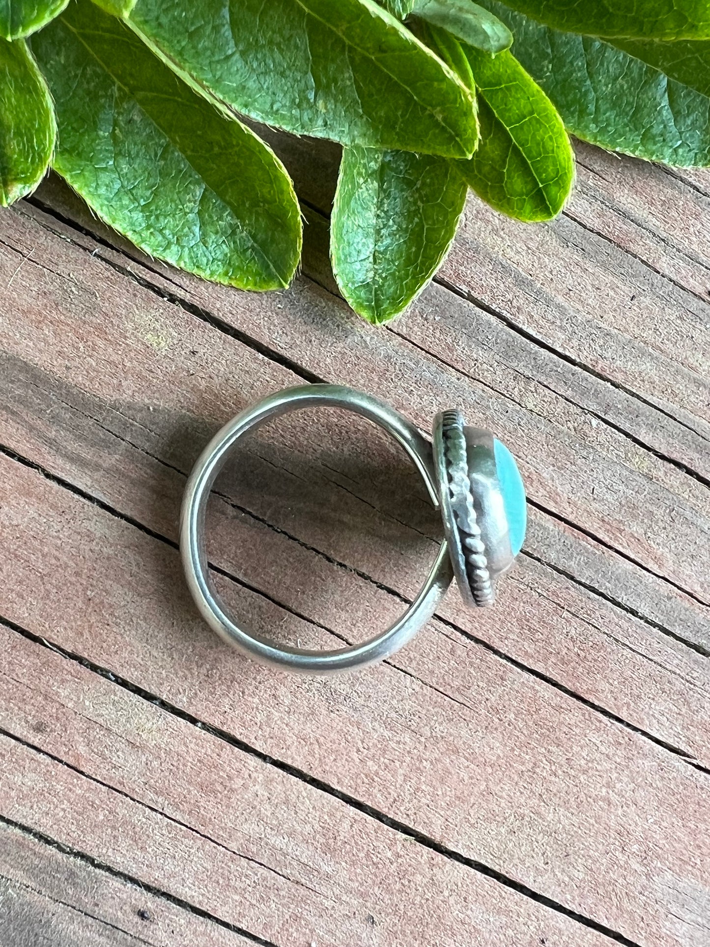 Sterling Silver and Turquoise Ring