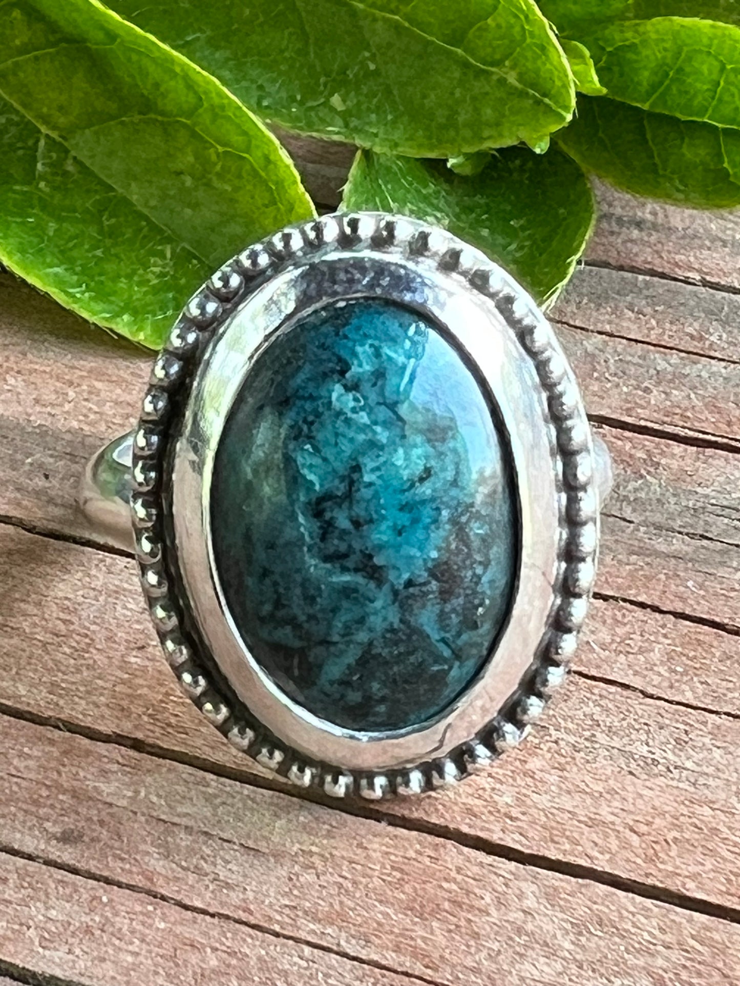 Sterling Silver and Turquoise Ring