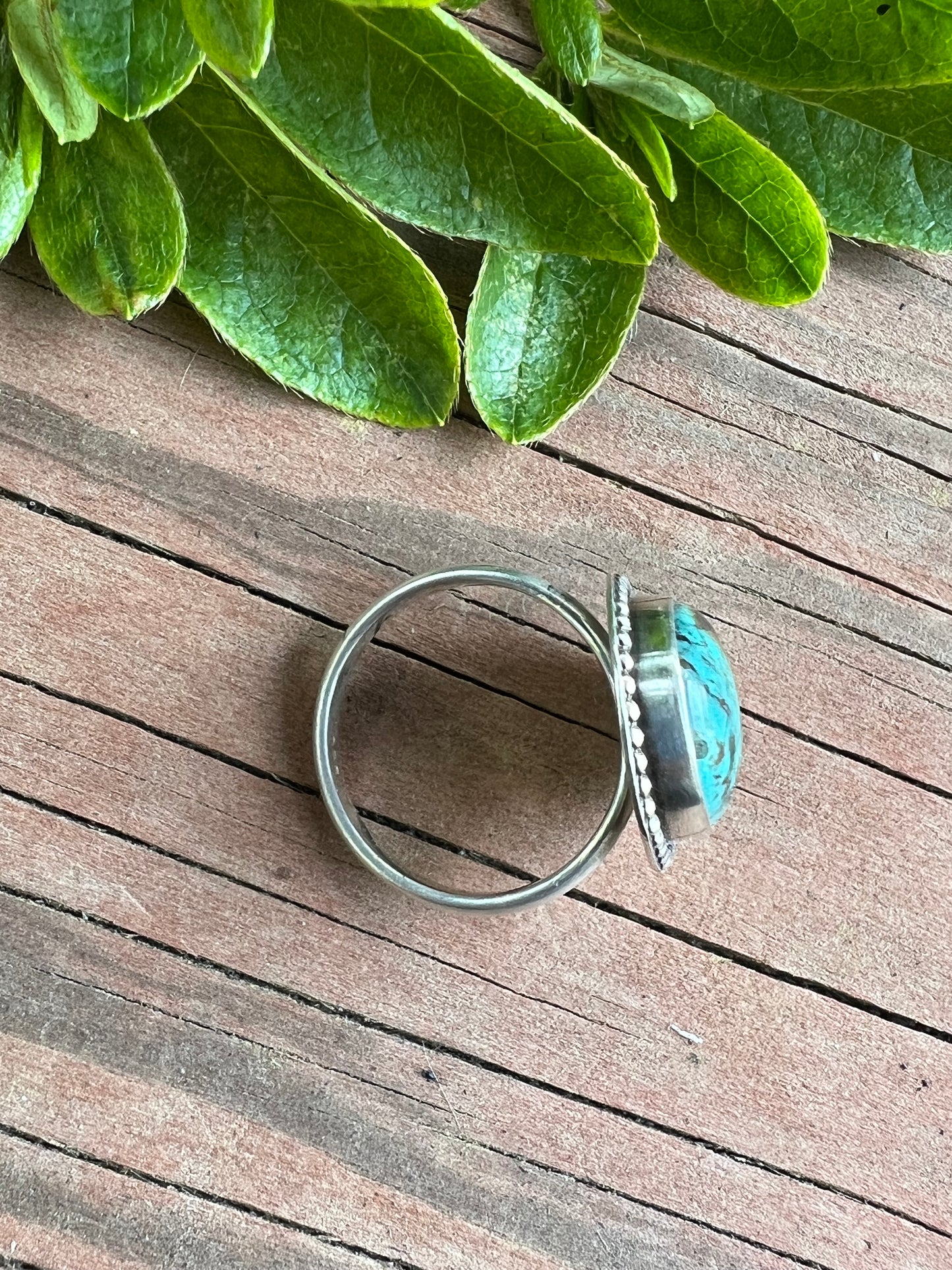 Sterling Silver and Turquoise Ring