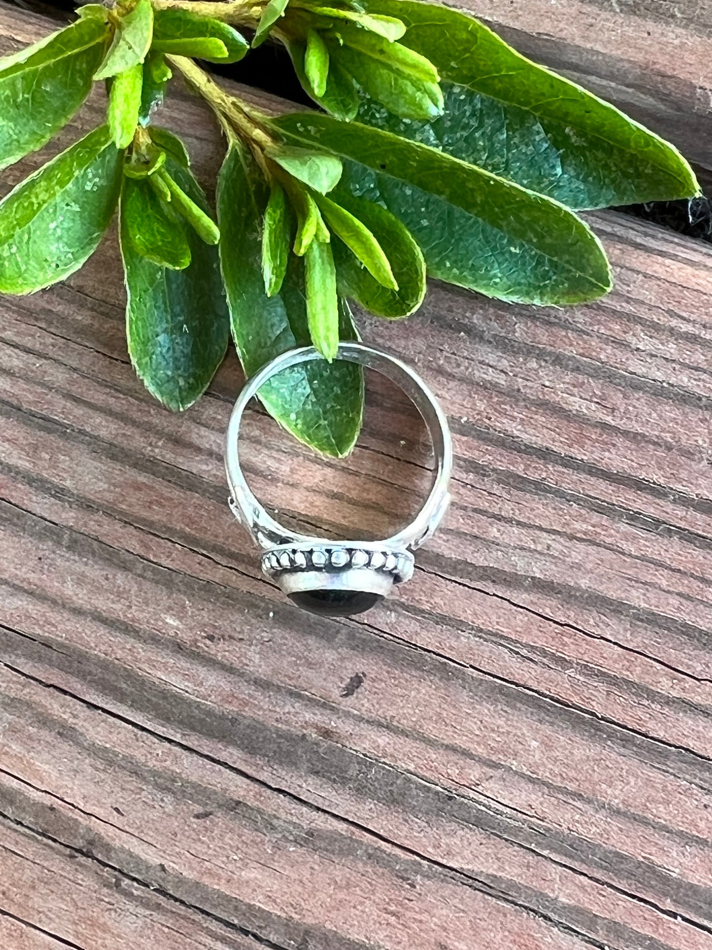 Sterling Silver and Black Onyx Ring