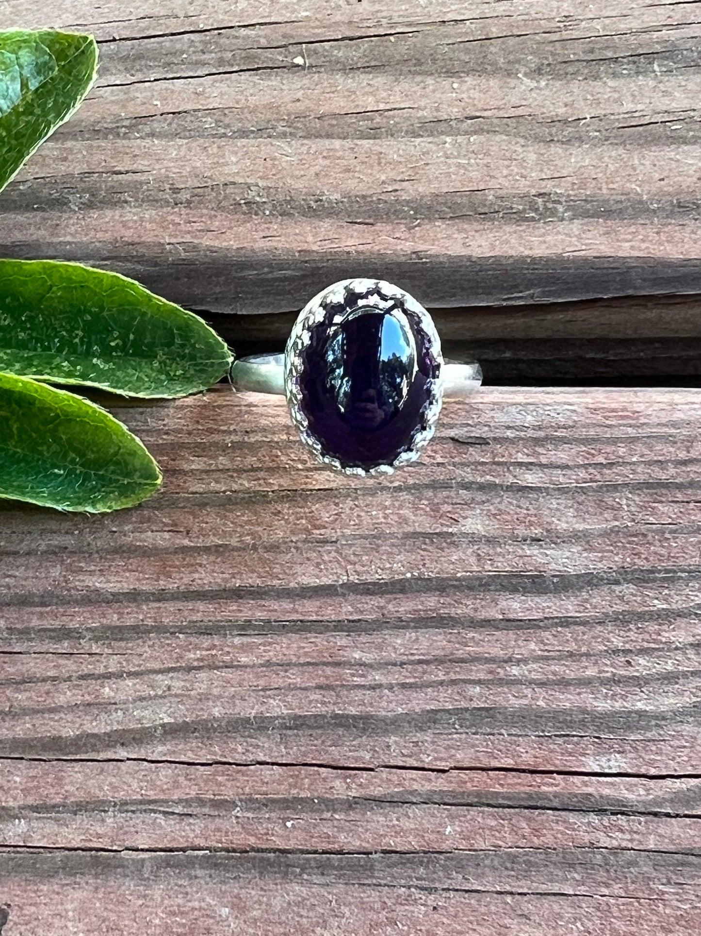 Sterling Silver and Amethyst Ring