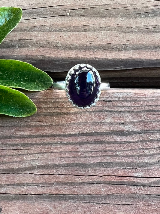 Sterling Silver and Amethyst Ring