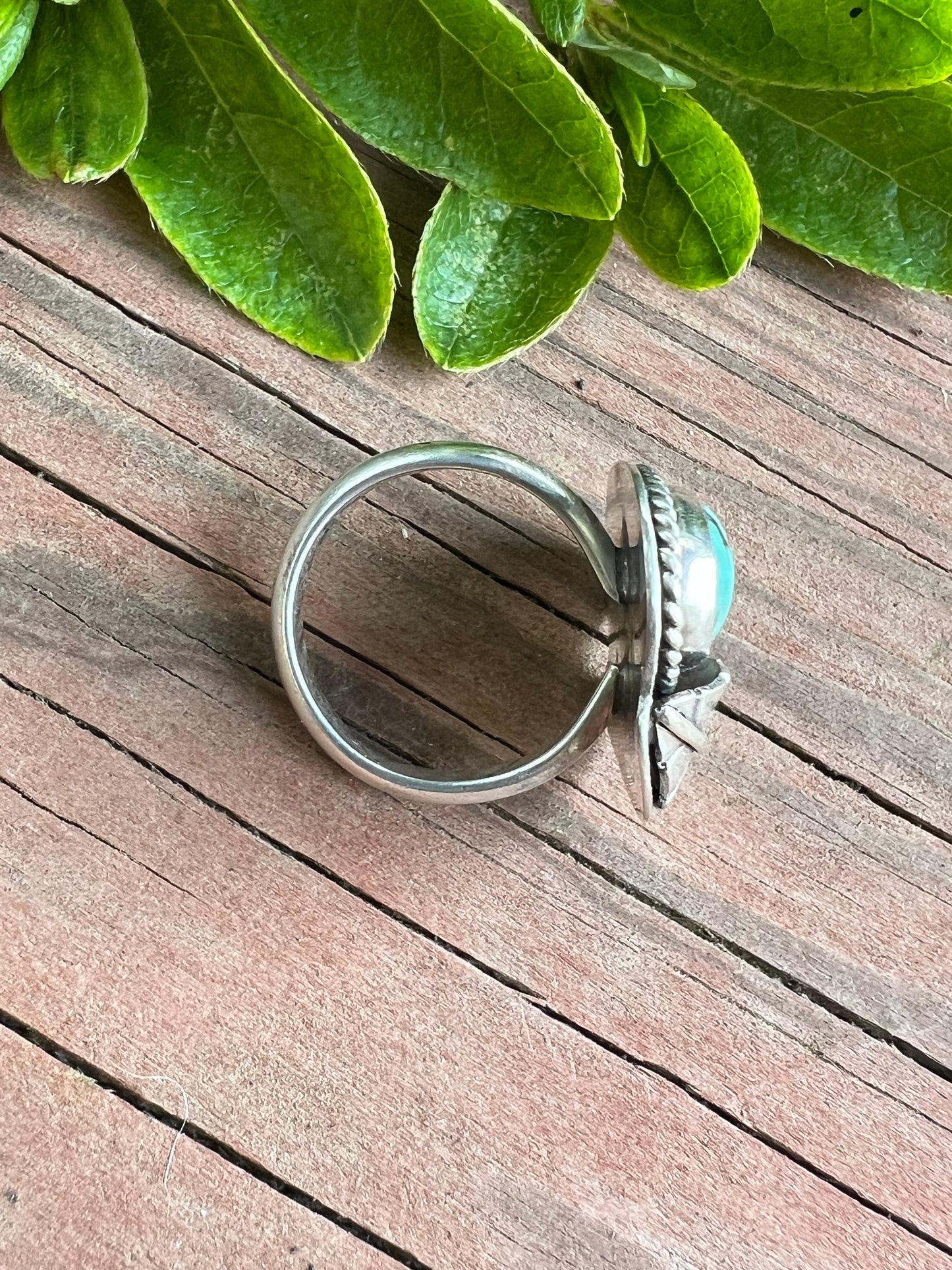 Sterling Silver and Turquoise Ring