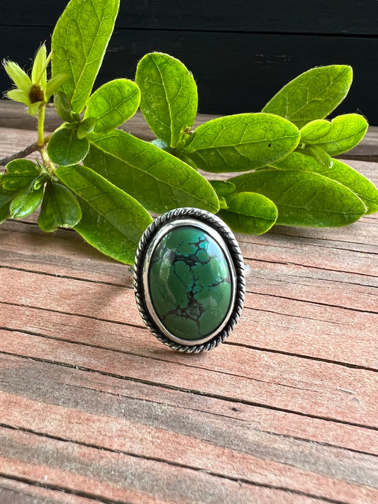 Sterling Silver and Turquoise Ring
