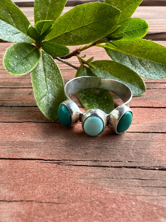 Sterling Silver and Turquoise Ring